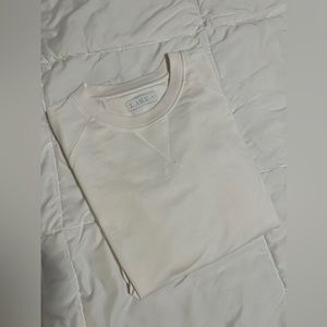 LAKE Pajamas Sweatshirt Tunic in White